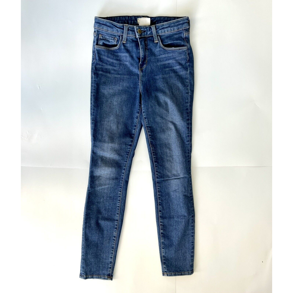 L’agence Jeans High Rise Skinny High Rise Dark Wash Stretch size 26 EUC